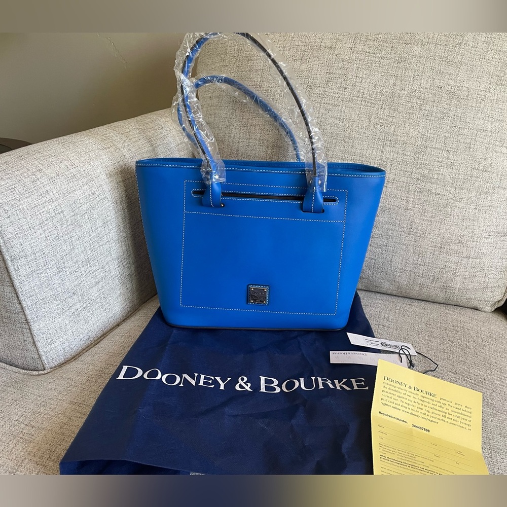 Dooney & Bourke Slip Tote, NWT, Reg Card, Dust bag. Brand new, never carried!